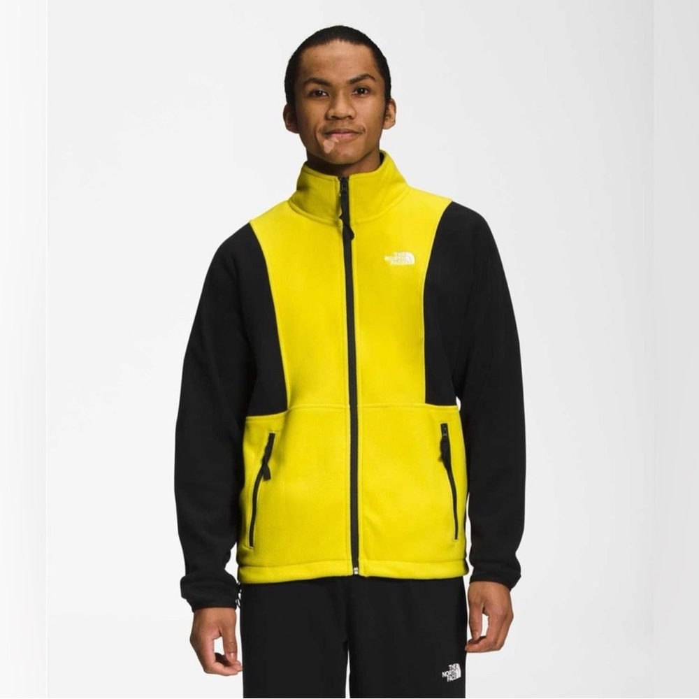 The North Face Attitude Full Zip Fleece Yellow Small